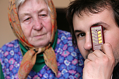 Miro Remo and his grandmother Jolana